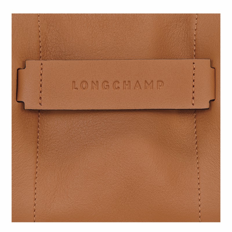 Longchamp 3D S Crossbody bag - Leather Beige | IMWT71459