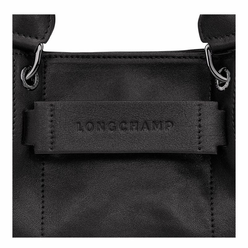 Longchamp 3D XS Handbag - Leather Black | GERK32715