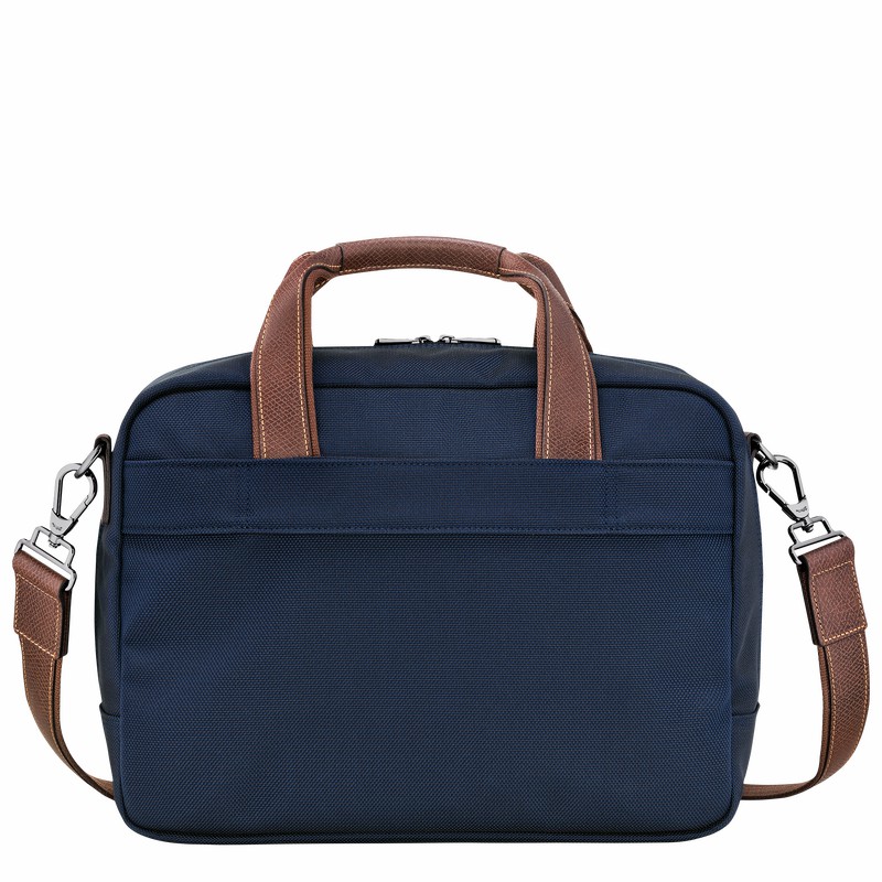 Longchamp Boxford S Travel bag - Recycled canvas Blue | GNSY65731