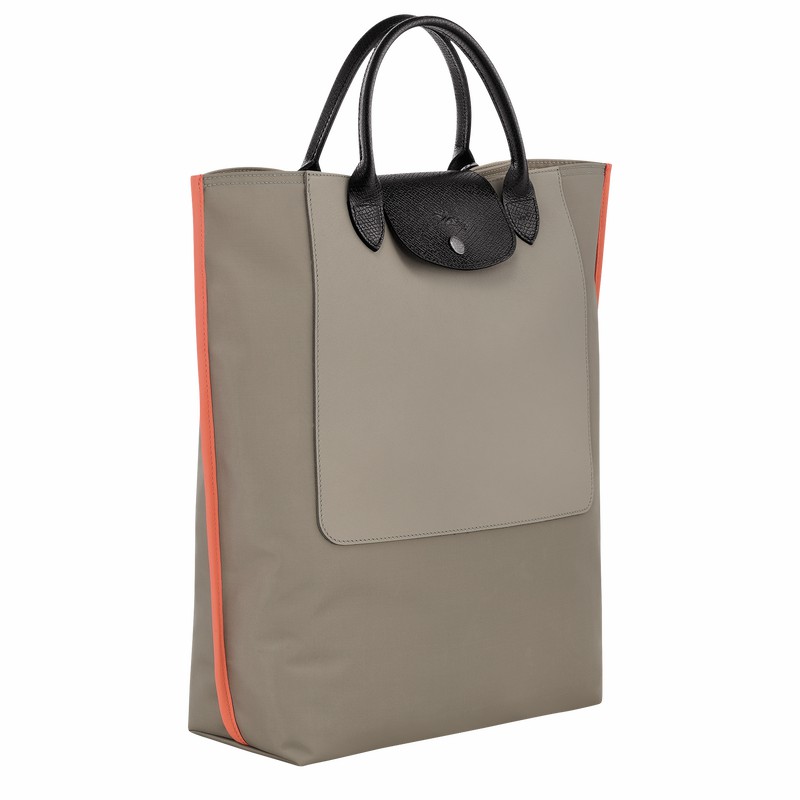 Longchamp Cabas M Tote bag - Canvas Grey | ZTPM48376