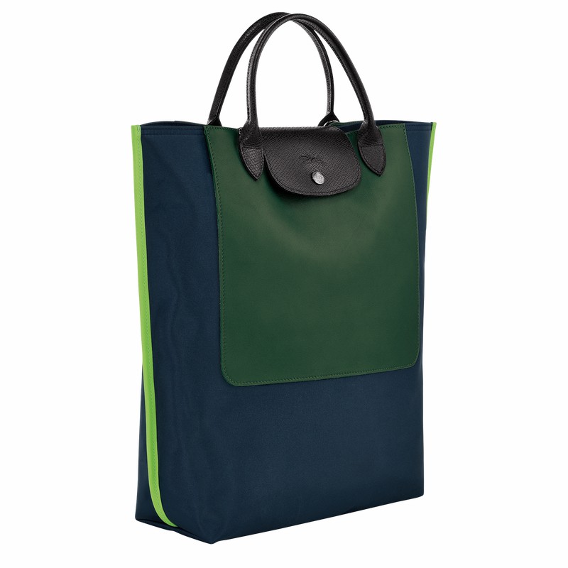 Longchamp Cabas M Tote bag - Canvas Navy | NFDO50382