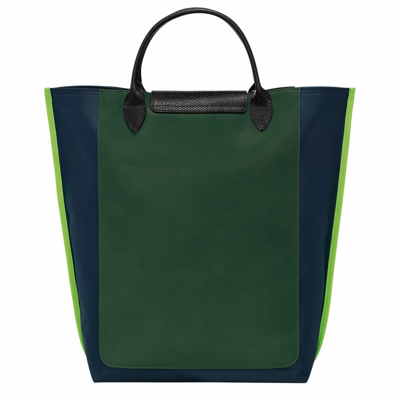 Longchamp Cabas M Tote bag - Canvas Navy | NFDO50382