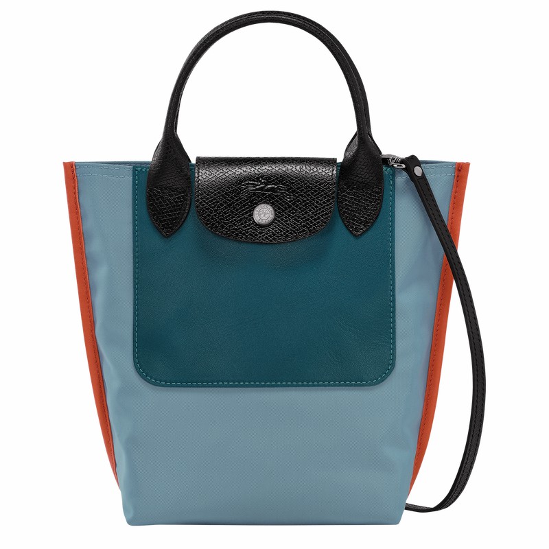 Longchamp Cabas XS Tote bag - Canvas Blue | YNJG69041