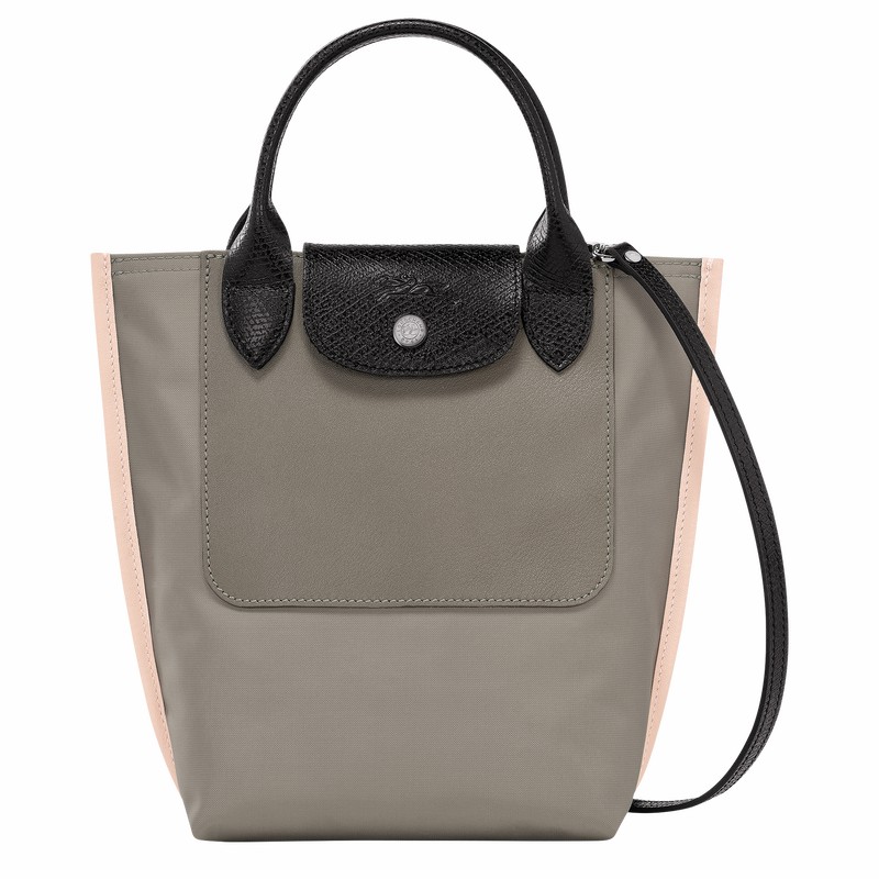 Longchamp Cabas XS Tote bag - Canvas Grey | FLMX93012