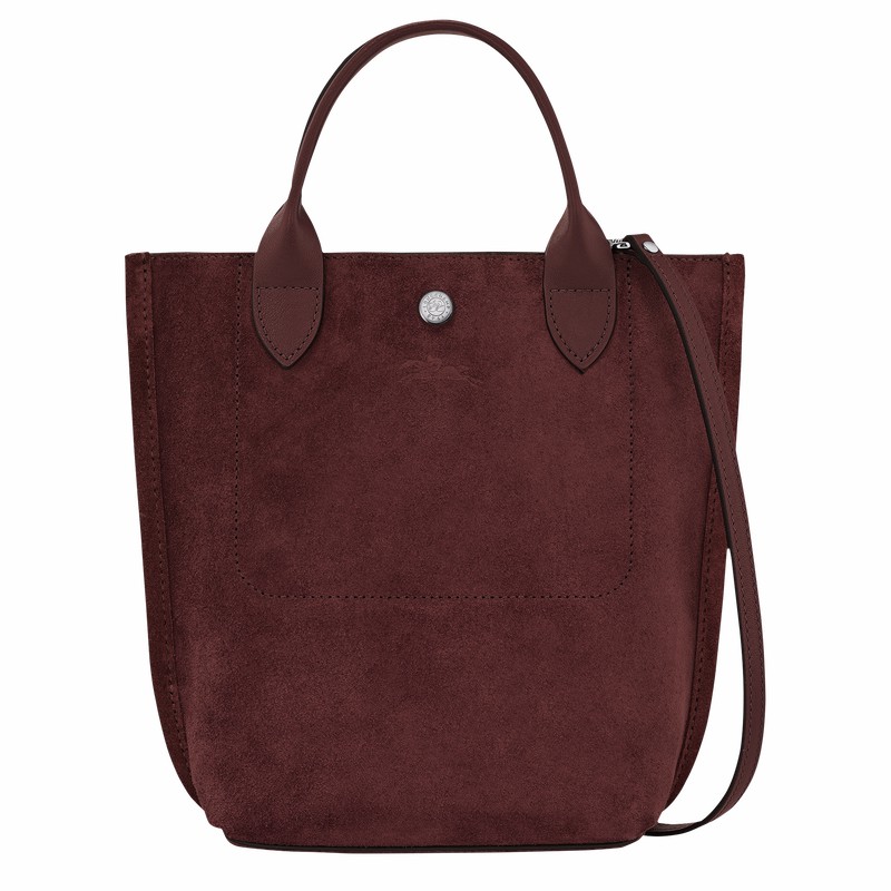 Longchamp Cabas XS Tote bag - Leather Burgundy | PVXE52143