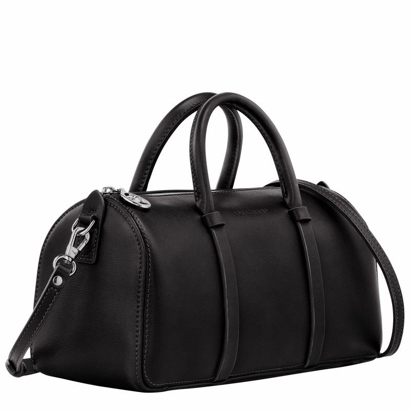 Longchamp Daylong M Handbag - Leather Black | ITND45983