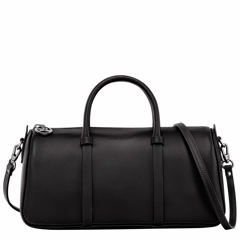 Longchamp Daylong M Handbag - Leather Black | ITND45983