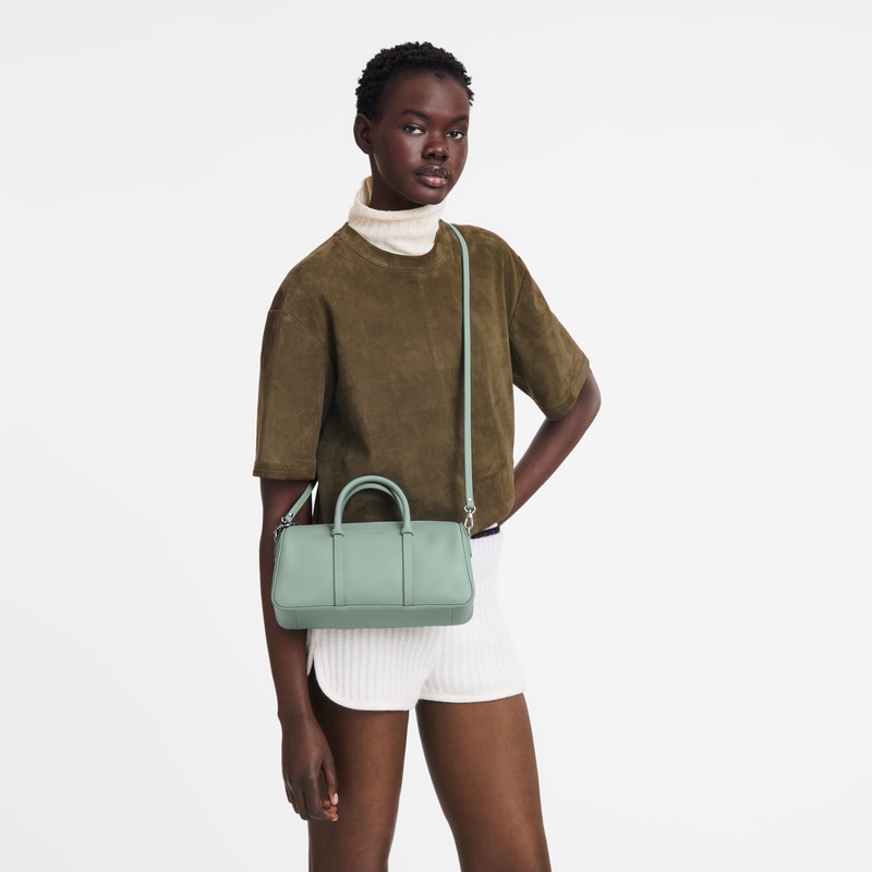 Longchamp Daylong M Handbag - Leather Celadon | NWRX21859