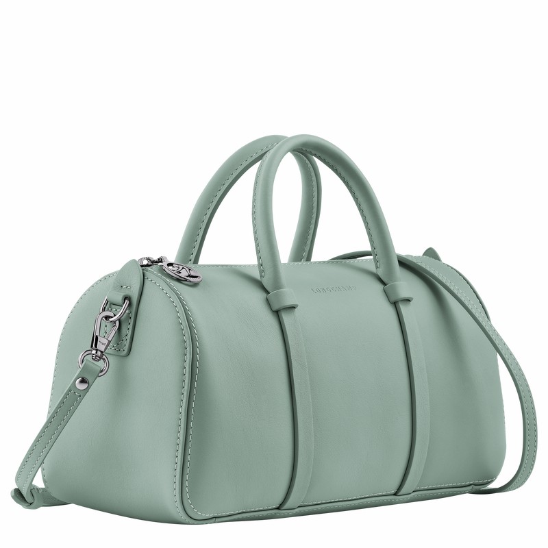 Longchamp Daylong M Handbag - Leather Celadon | NWRX21859