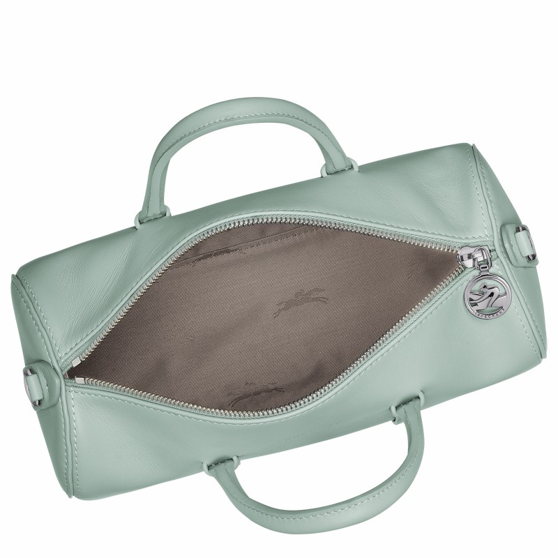 Longchamp Daylong M Handbag - Leather Celadon | NWRX21859