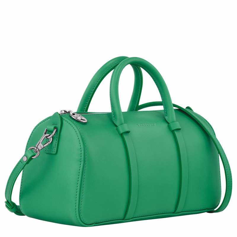 Longchamp Daylong M Handbag - Leather Green | KNSF15063