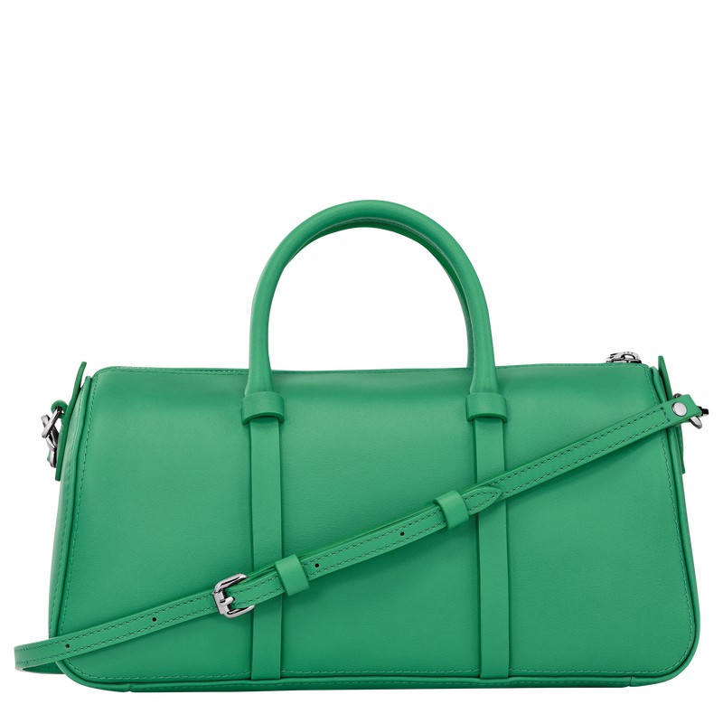 Longchamp Daylong M Handbag - Leather Green | KNSF15063