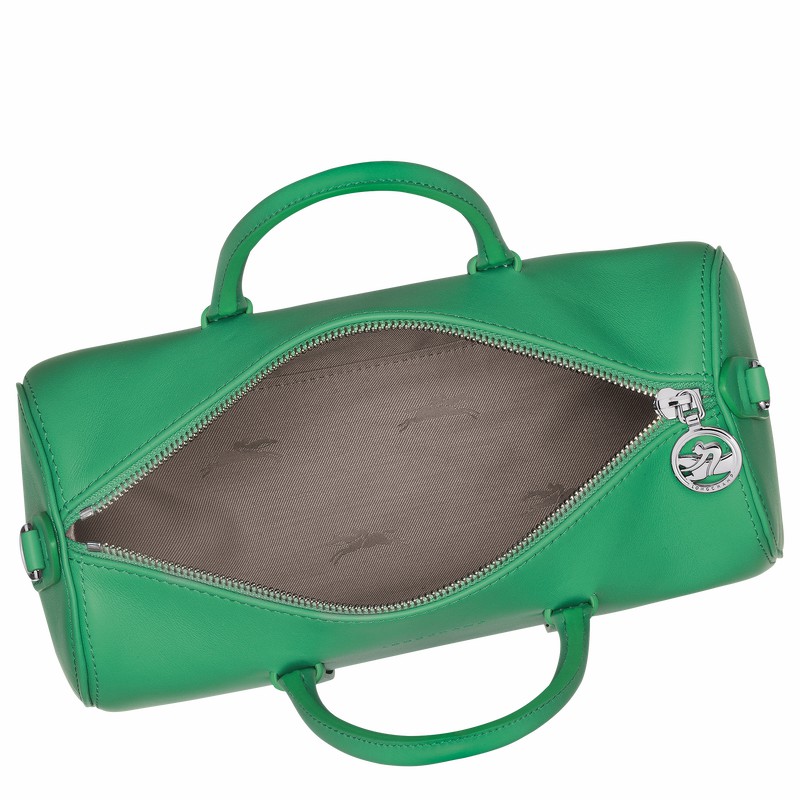 Longchamp Daylong M Handbag - Leather Green | KNSF15063