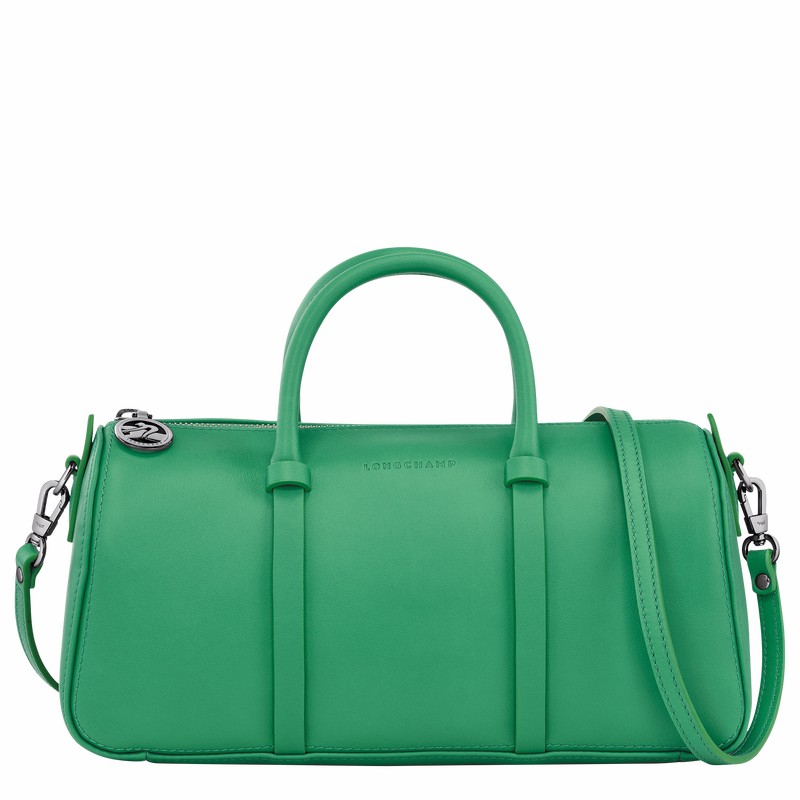 Longchamp Daylong M Handbag - Leather Green | KNSF15063