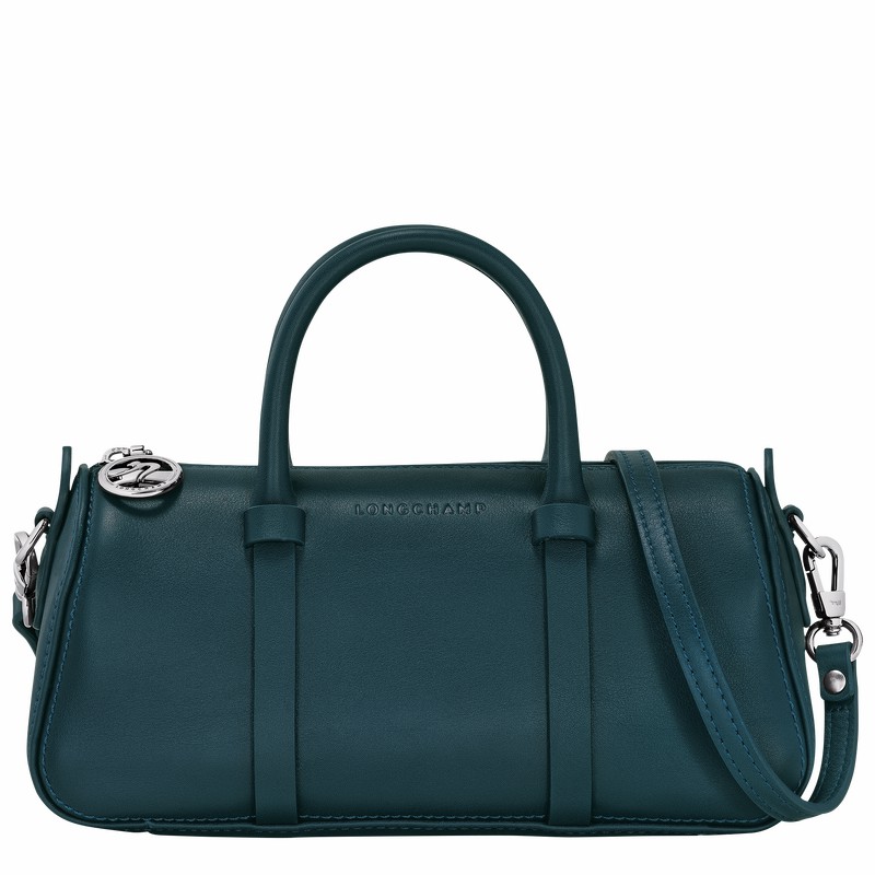 Longchamp Daylong S Handbag - Leather Blue | VEPC61829