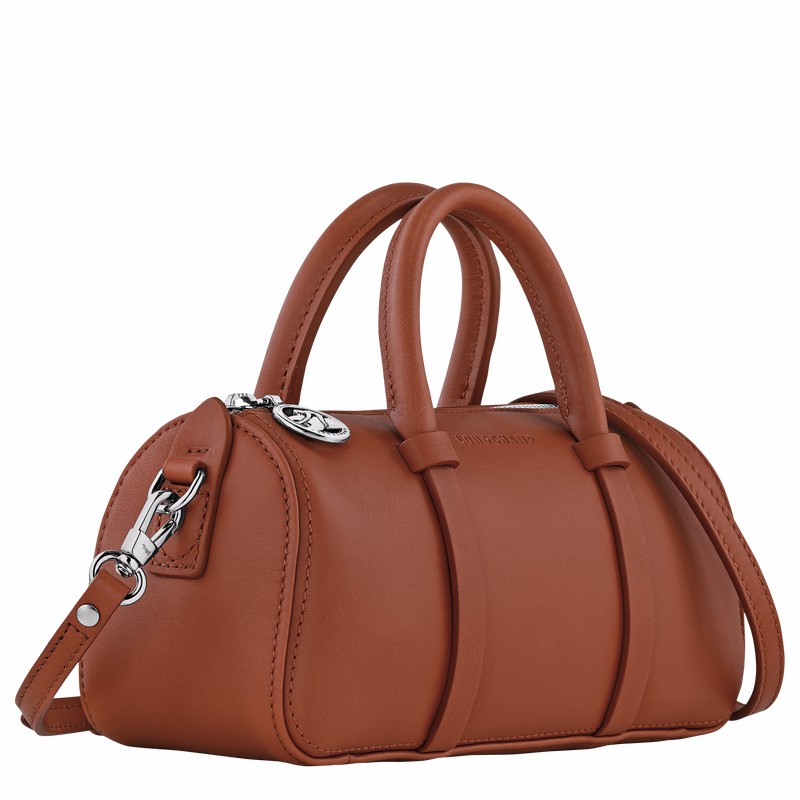 Longchamp Daylong S Handbag - Leather Brown | PQTW30914