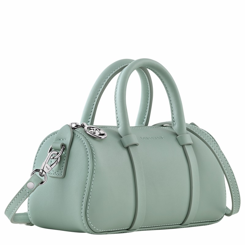 Longchamp Daylong S Handbag - Leather Celadon | WBDI67894