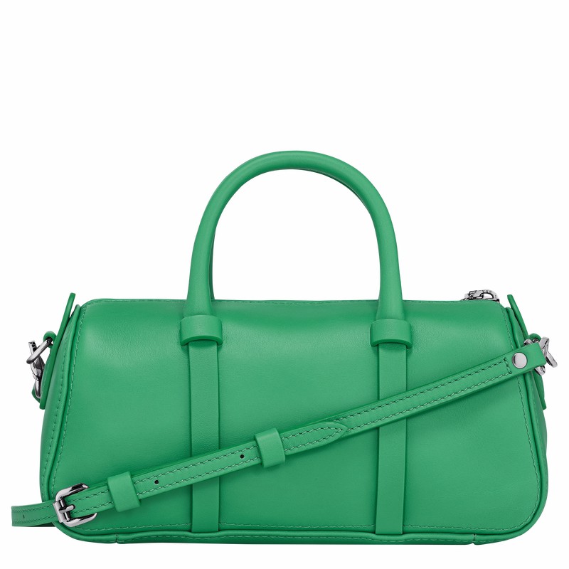 Longchamp Daylong S Handbag - Leather Green | PQXK48705