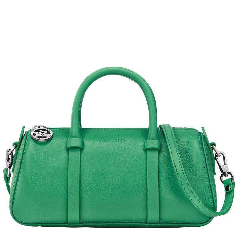 Longchamp Daylong S Handbag - Leather Green | PQXK48705