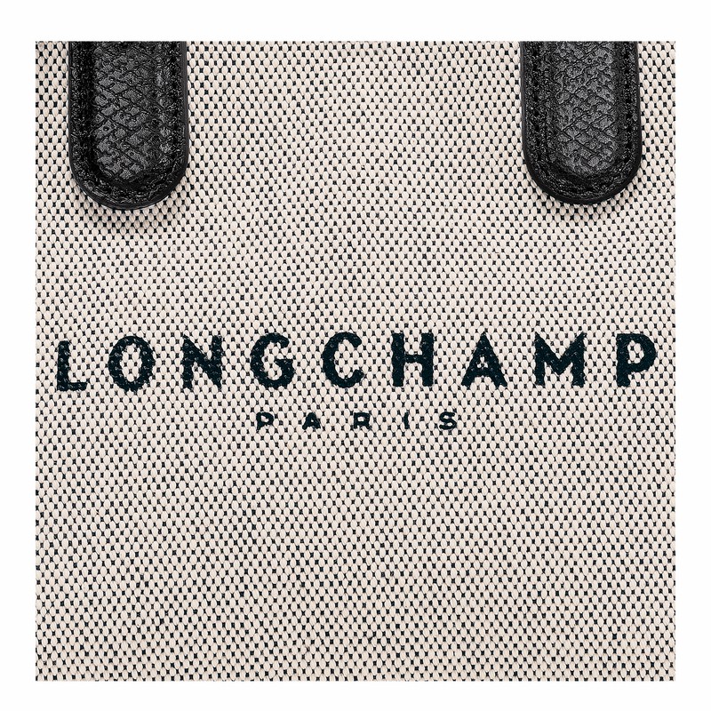 Longchamp Essential XS Handbag - Canvas White | TYFR21487