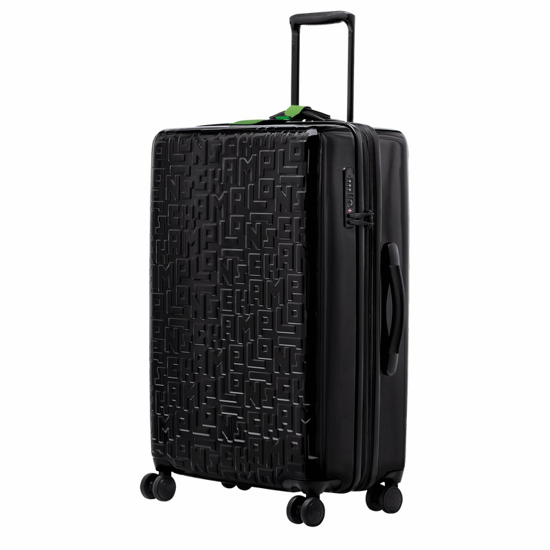 Longchamp LGP Travel L Suitcase - Polycarbonate Black | WQPZ51732