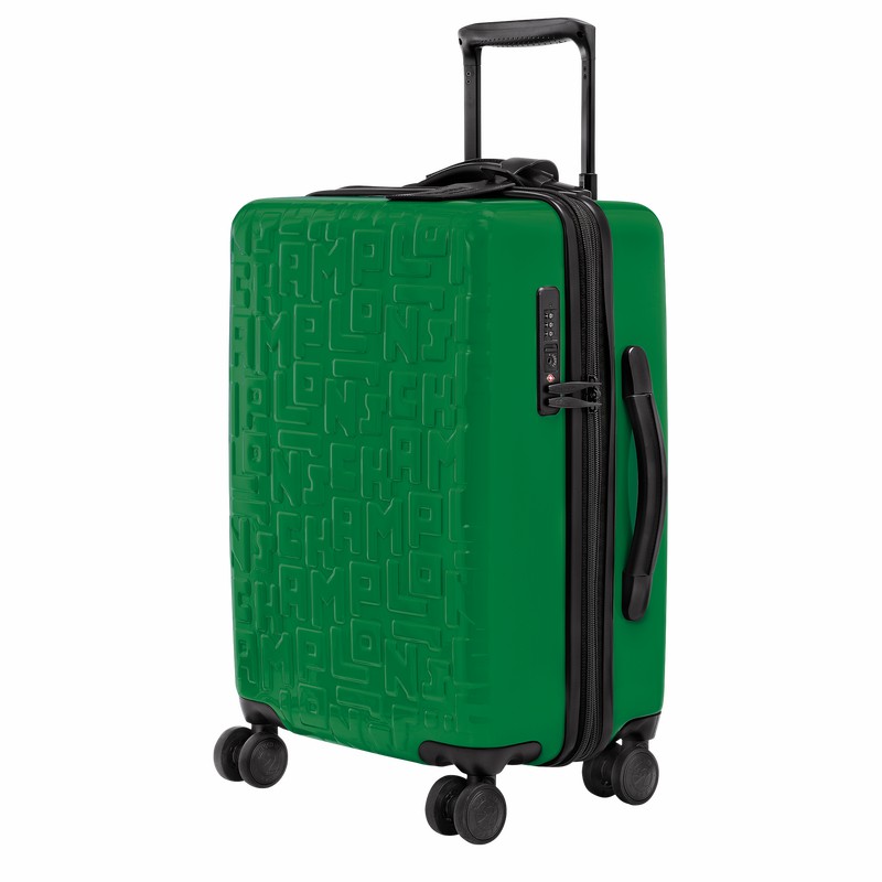 Longchamp LGP Travel M Suitcase - Polycarbonate Green | KICT86520