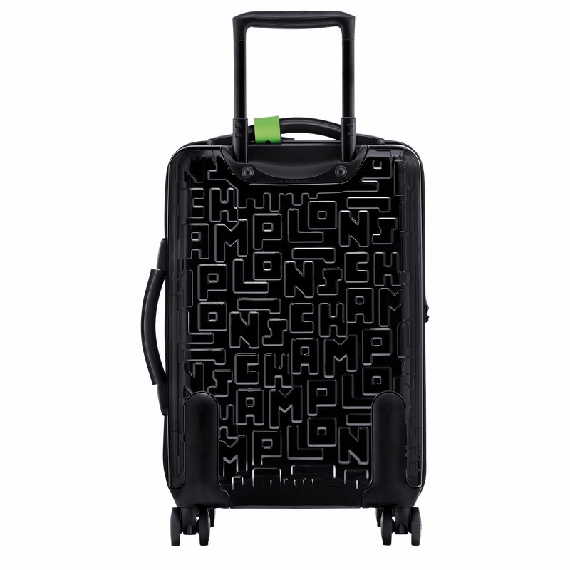 Longchamp LGP Travel M Suitcase - Polycarbonate Black | XZIC70268