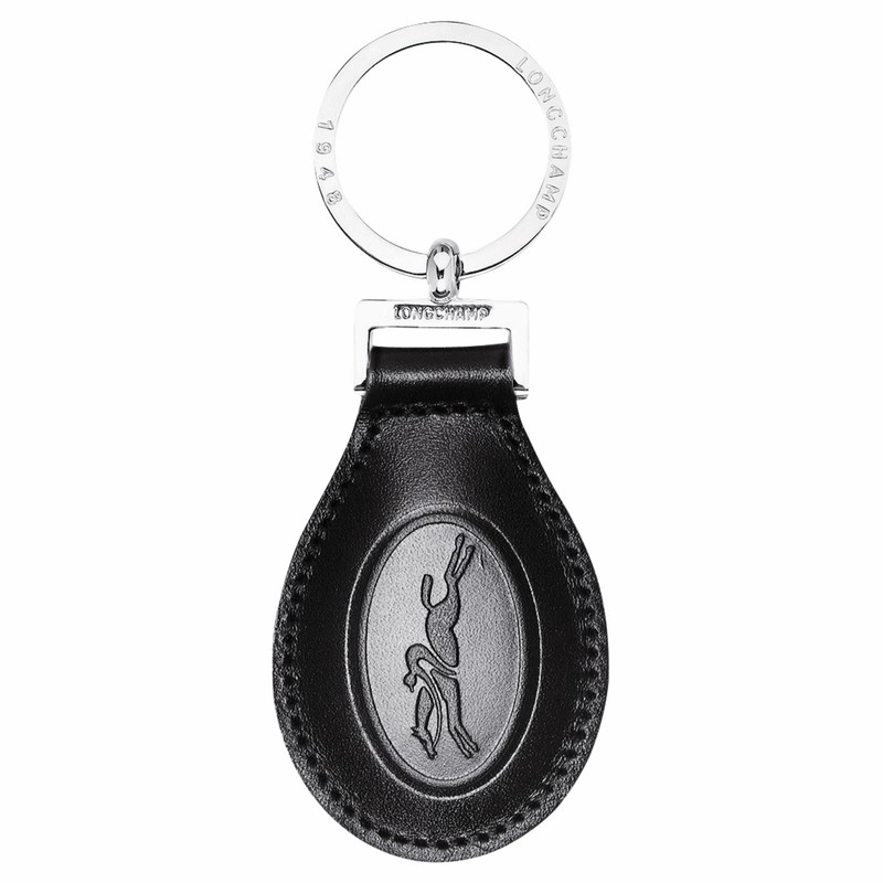 Longchamp Le FOULONNÉ Key-rings - Leather Black | FNAQ57309