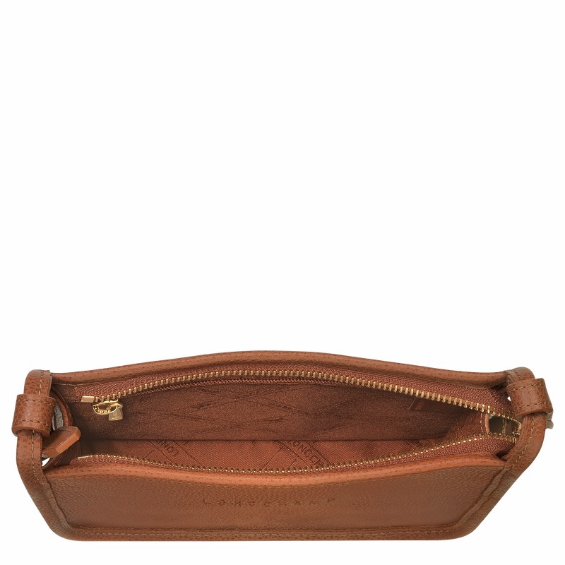 Longchamp Le FOULONNÉ S Crossbody bag - Leather Caramel | ZXAB84510