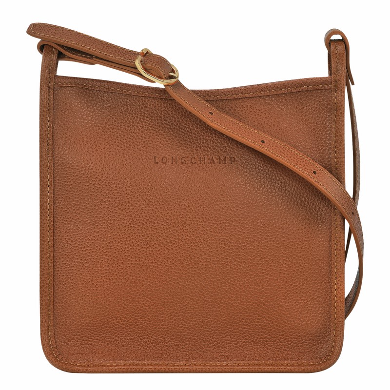 Longchamp Le FOULONNÉ S Crossbody bag - Leather Caramel | ZXAB84510