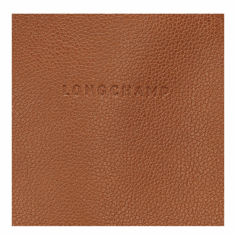 Longchamp Le FOULONNÉ S Handbag - Leather Caramel | SLFV53790