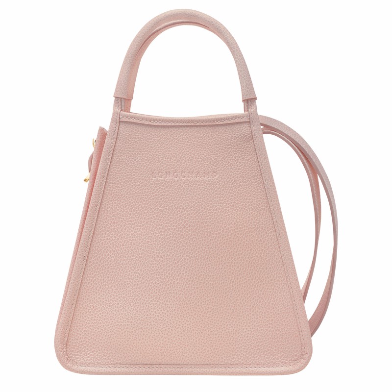 Longchamp Le FOULONNÉ S Handbag - Leather Beige | BFMR81260