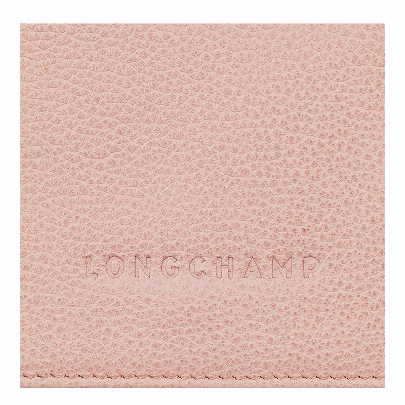 Longchamp Le FOULONNÉ Wallet - Leather Beige | JGWR76102