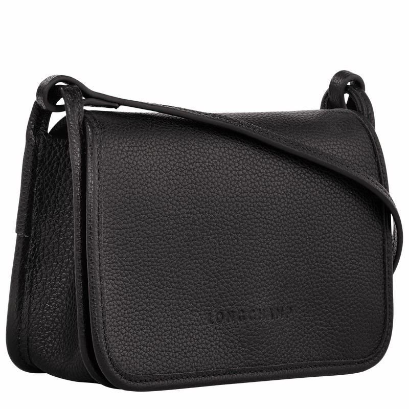 Longchamp Le FOULONNÉ XS Clutch - Leather Black | FPCX58613