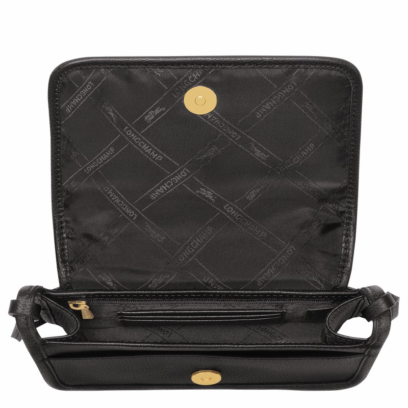 Longchamp Le FOULONNÉ XS Clutch - Leather Black | FPCX58613