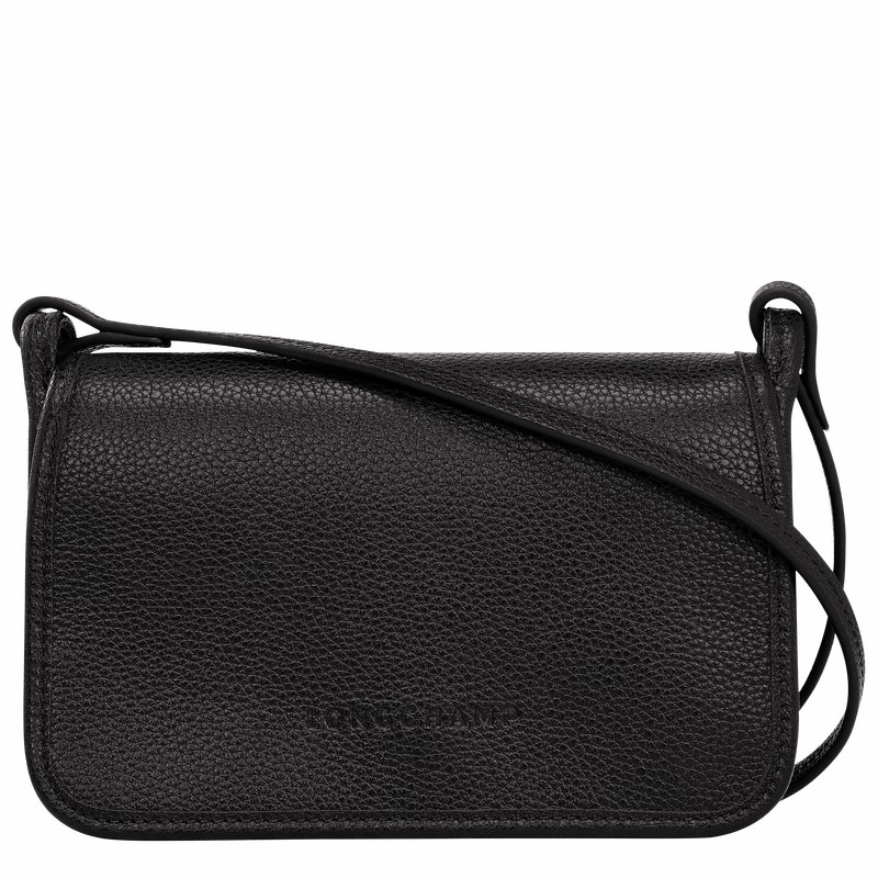 Longchamp Le FOULONNÉ XS Clutch - Leather Black | FPCX58613