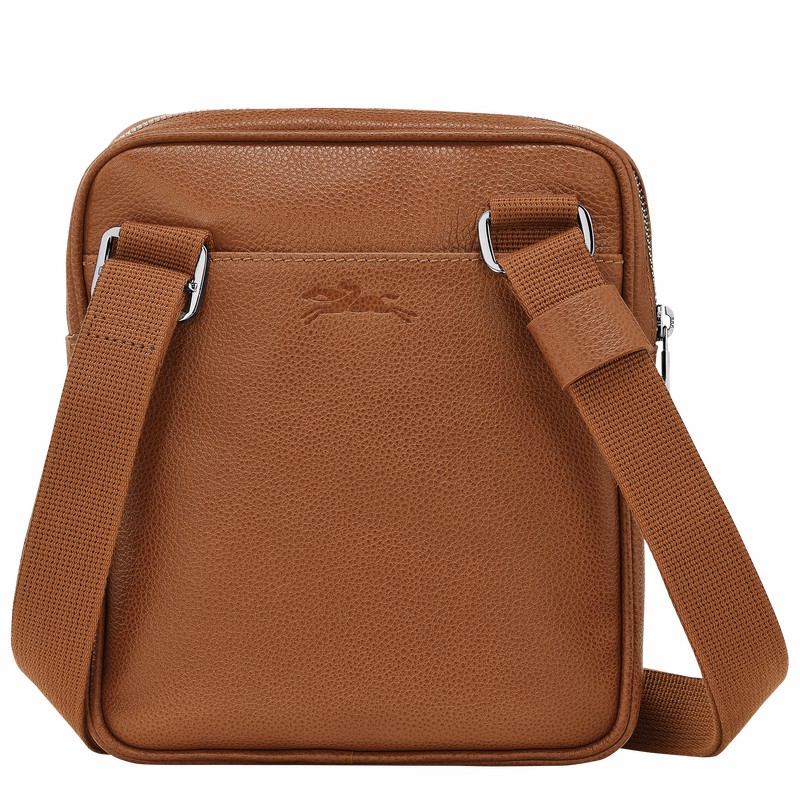 Longchamp Le FOULONNÉ XS Crossbody bag - Leather Caramel | QCGZ24608