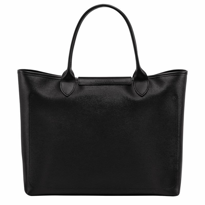 Longchamp Le Pliage City L Tote bag - Canvas Black | POHX82354