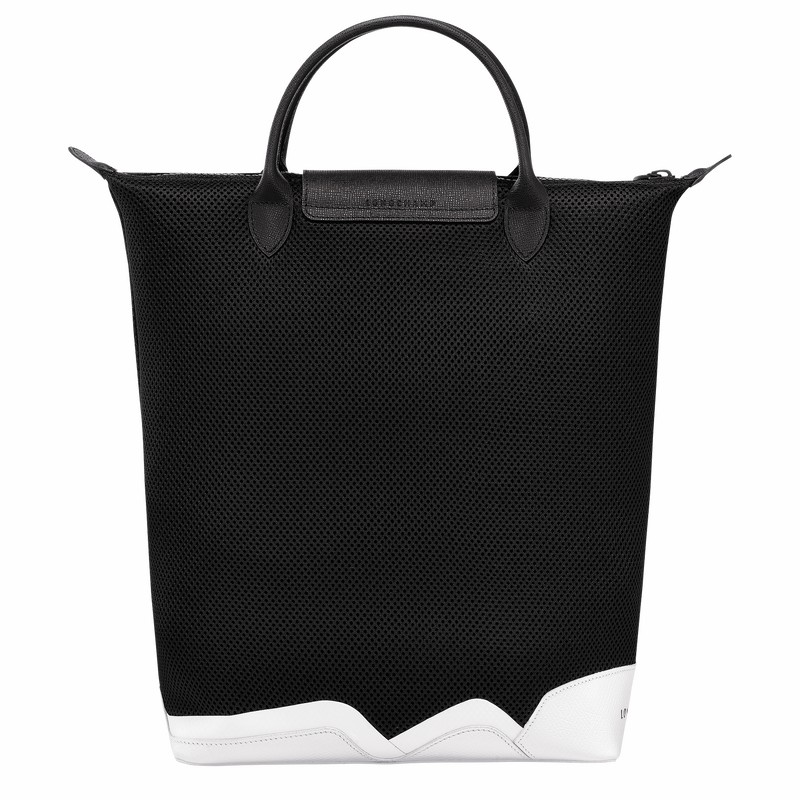 Longchamp Le Pliage Collection M Tote bag - Canvas Black | IXJH07648