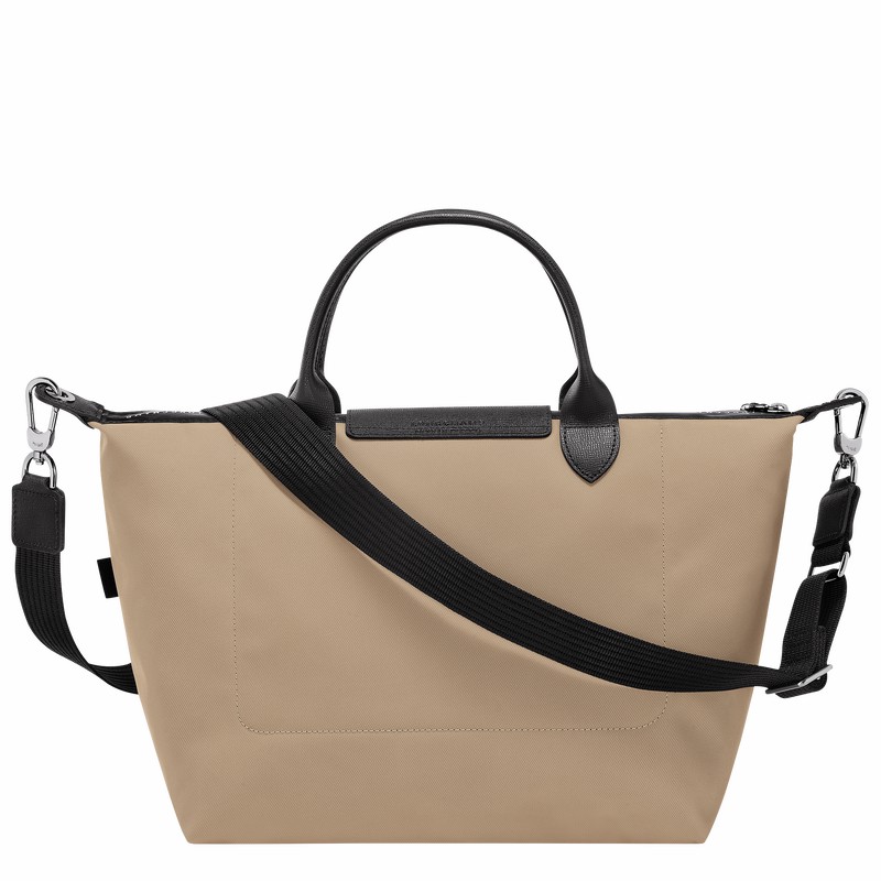 Longchamp Le Pliage Energy L Handbag - Recycled canvas Grey | BPFM34098