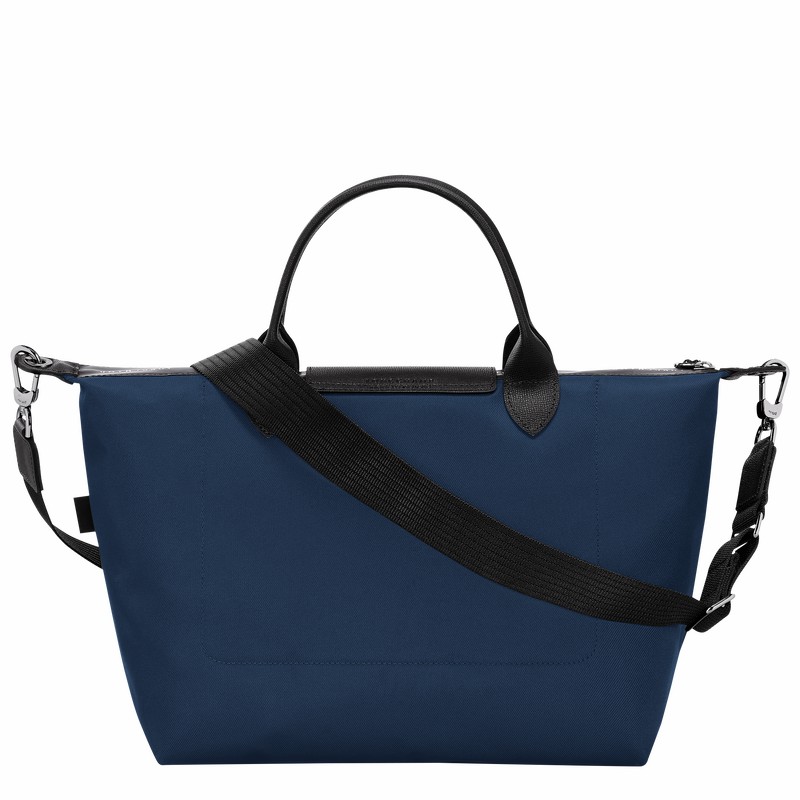 Longchamp Le Pliage Energy L Handbag - Recycled canvas Navy | YAWB52094