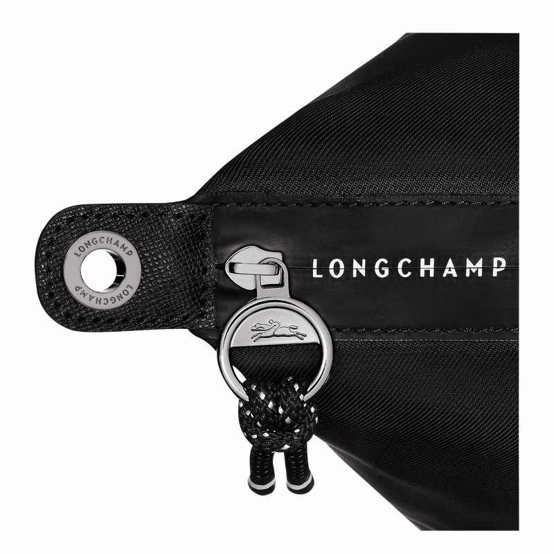 Longchamp Le Pliage Energy L Handbag - Recycled canvas Black | OLCN51730