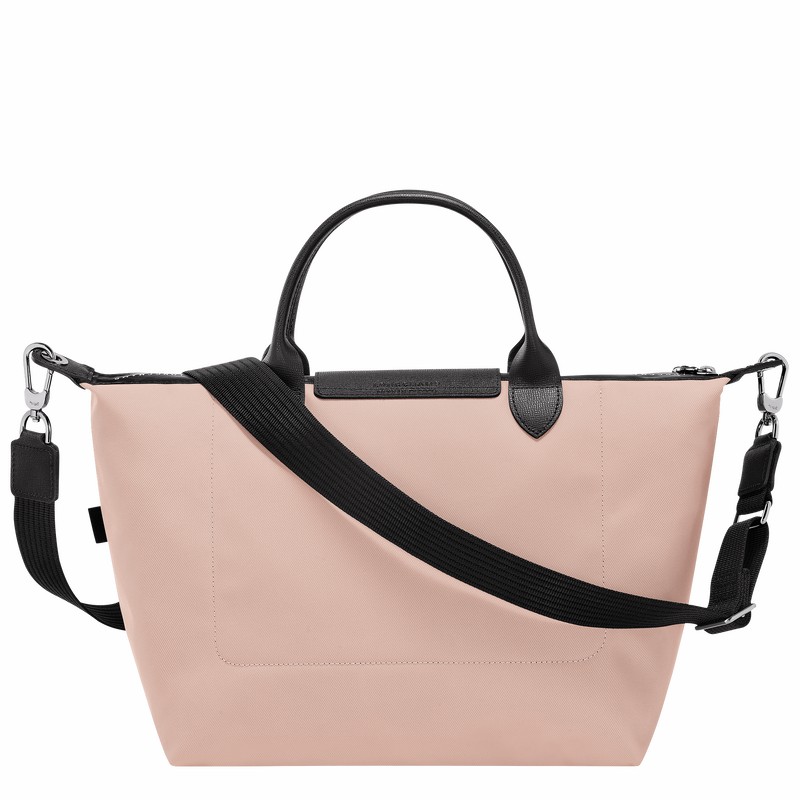 Longchamp Le Pliage Energy L Handbag - Recycled canvas Beige | TLQZ59130