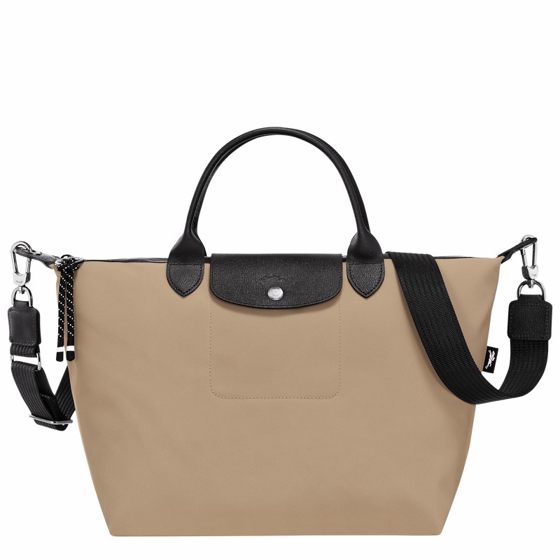 Longchamp Le Pliage Energy L Handbag - Recycled canvas Grey | KLOC05874