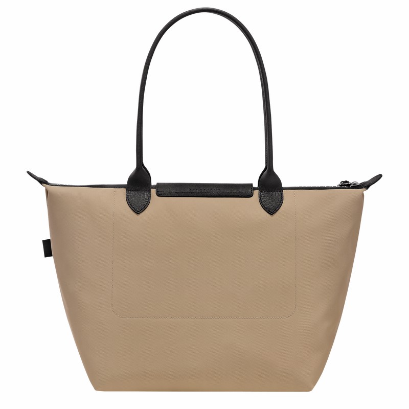 Longchamp Le Pliage Energy L Tote bag - Recycled canvas Grey | BTWS30584