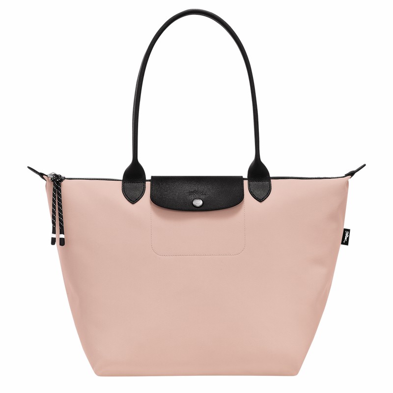 Longchamp Le Pliage Energy L Tote bag - Recycled canvas Beige | TBLD16709