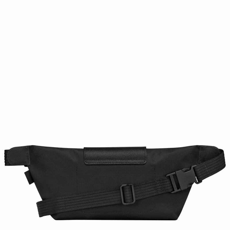 Longchamp Le Pliage Energy M Belt bag - Canvas Black | QNRG86035