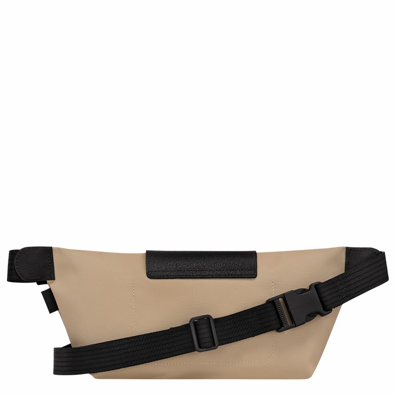 Longchamp Le Pliage Energy M Belt bag - Canvas Grey | UCRH48015