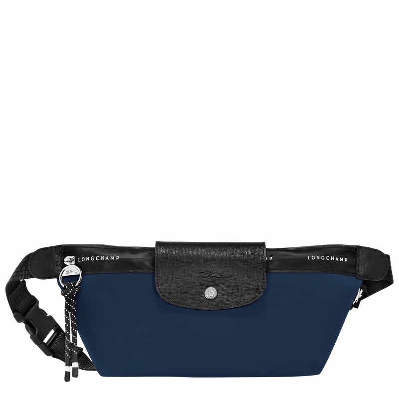 Longchamp Le Pliage Energy M Belt bag - Canvas Navy | QOMG25896