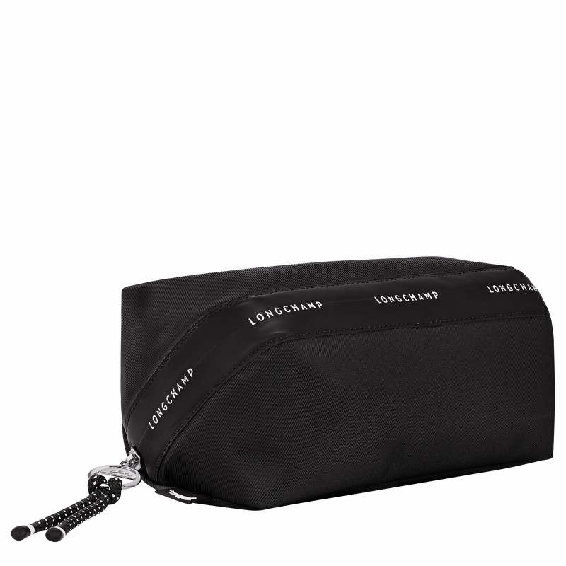 Longchamp Le Pliage Energy Pouch - Canvas Black | ONIB96385